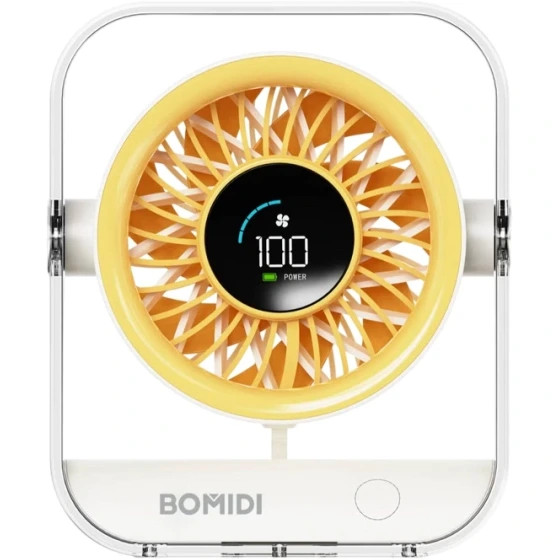 پنکه شارژی رومیزی bomidi