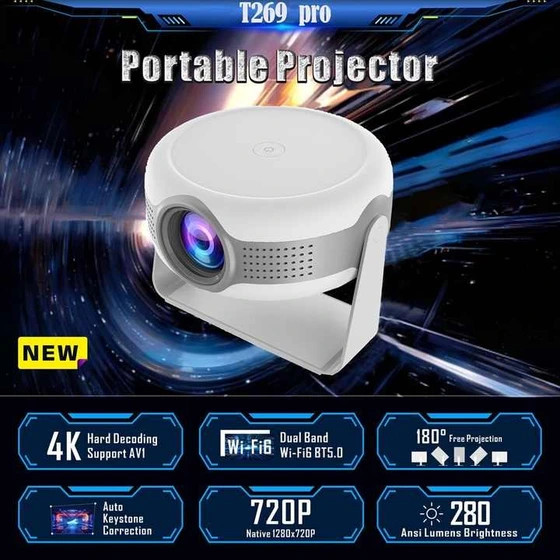 ویدیو پروژکتور هوشمند اندروید android 13