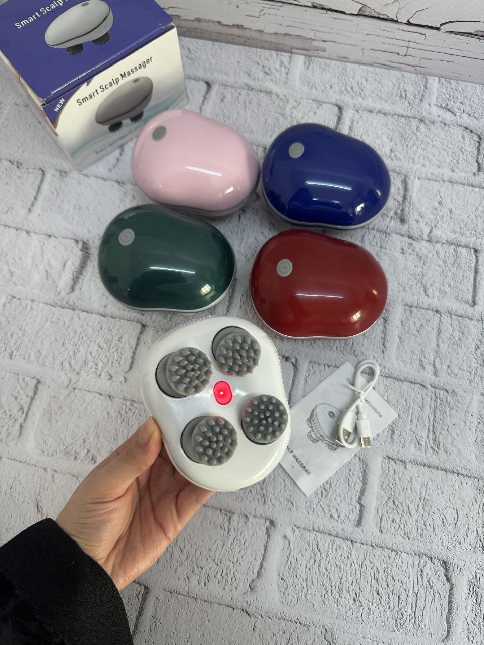 ماساژور اسکالپ سر با اشعه قرمز