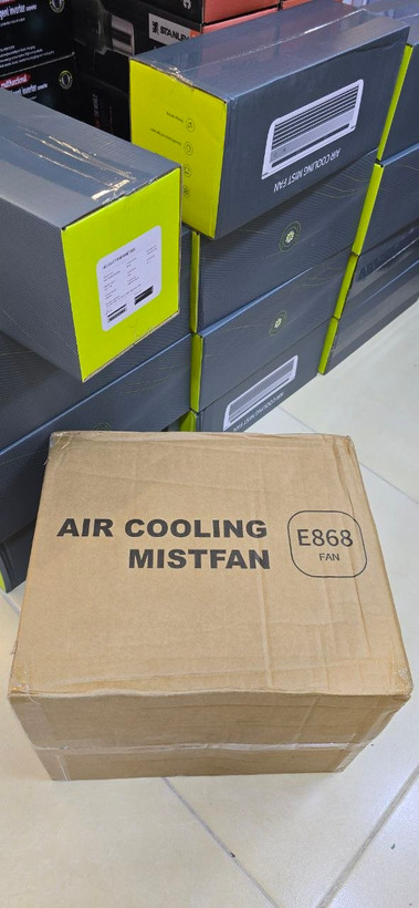 Air cooling mistfan