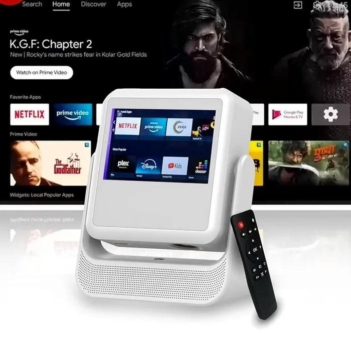ویدیو پروژکتور هوشمند تاچ اسکرین مدل A2 pro با صفحه نمایش لمسی