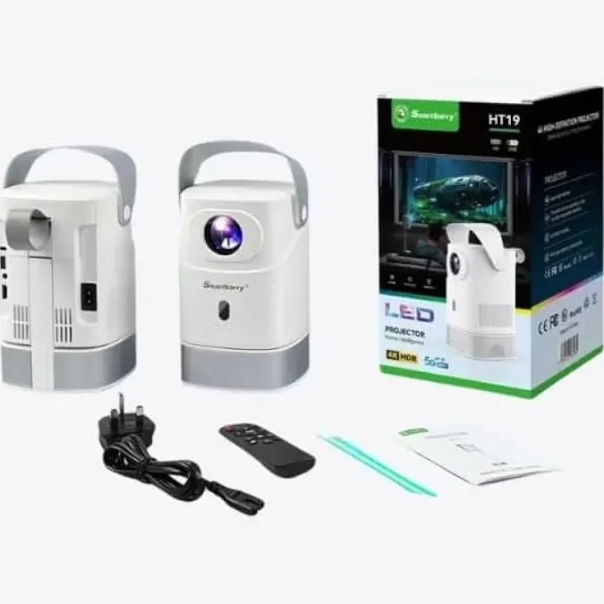ویدیو پرژکتور هوشمند اسمارت بری smart barry ht_19 همراه با یک هفته مهلت تست محصول