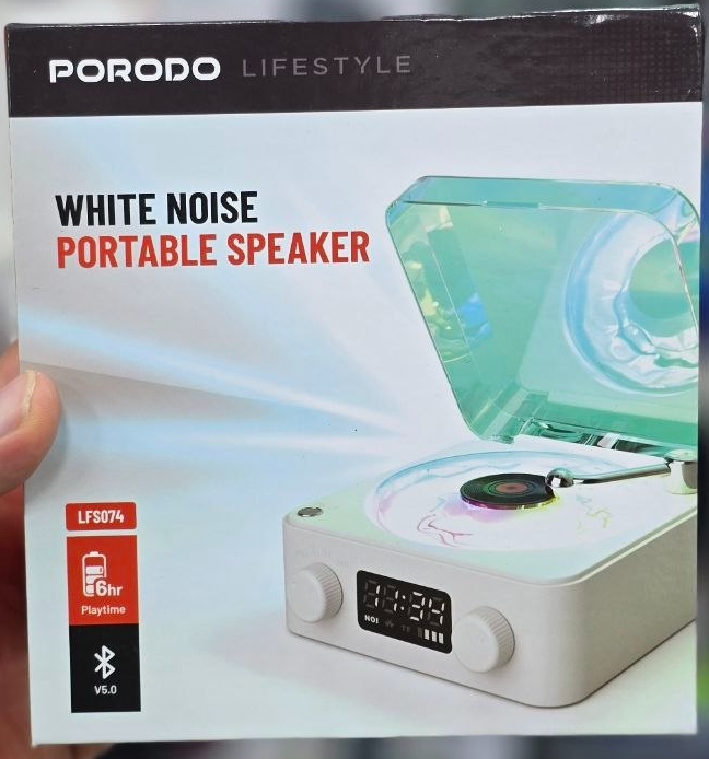 اسپیکر بلوتوثی طرح گرامافون porodo