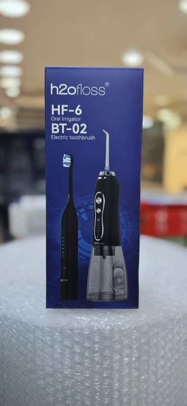 واتر جت و مسواک برقی H2ofloss مدل HF-6 BT-02 پک کامل