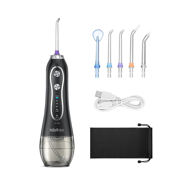 واتر جت و مسواک برقی H2ofloss مدل HF-6 BT-02 پک کامل