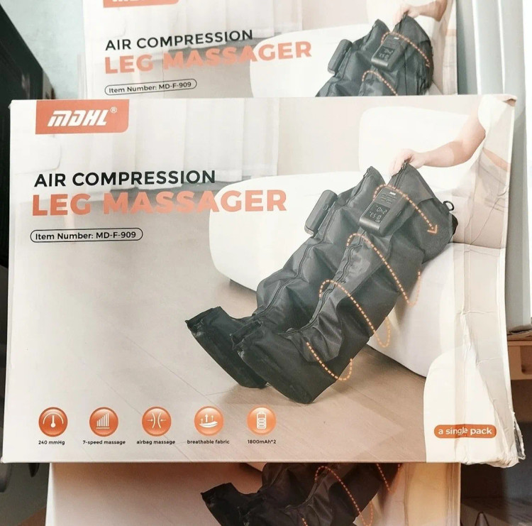 ماساژور فشاری پا مدل Air Compression Leg Massager برند MDHL مدل MD-F-909