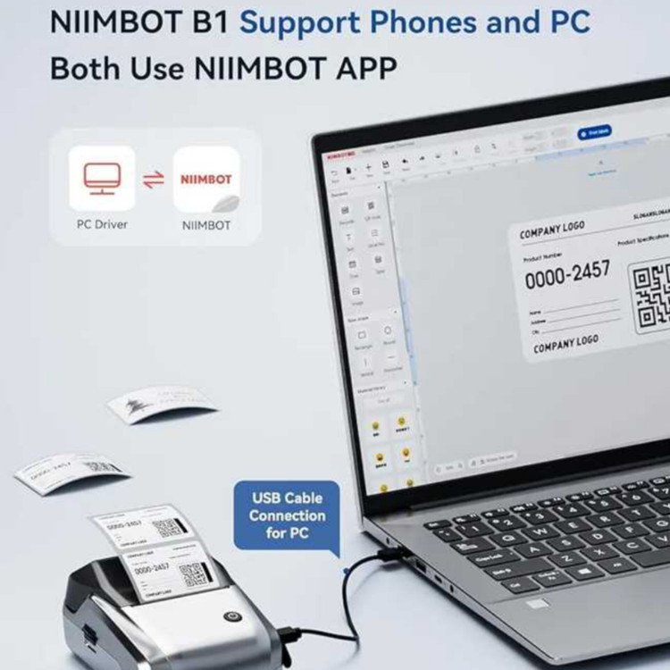 پرینتر لیبل زن حرارتی NIMBOT مدل B1