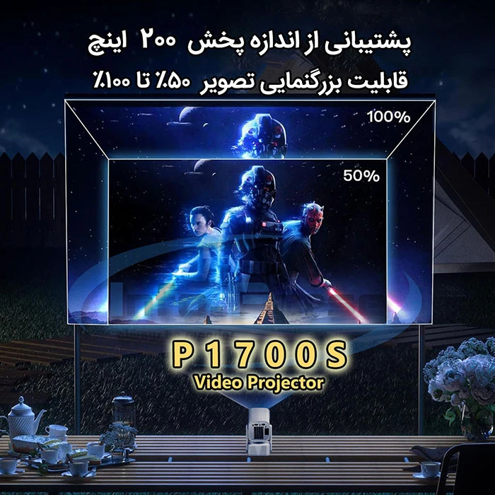 ویدیو پروژکتور اندروید p1700s