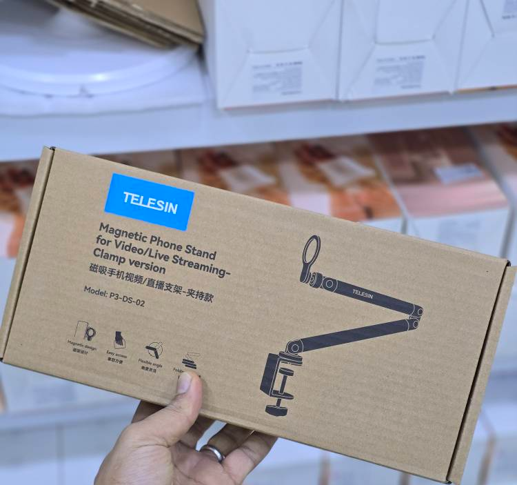 استند موبایل گیره ای مدل DS02 برند TELESIN
