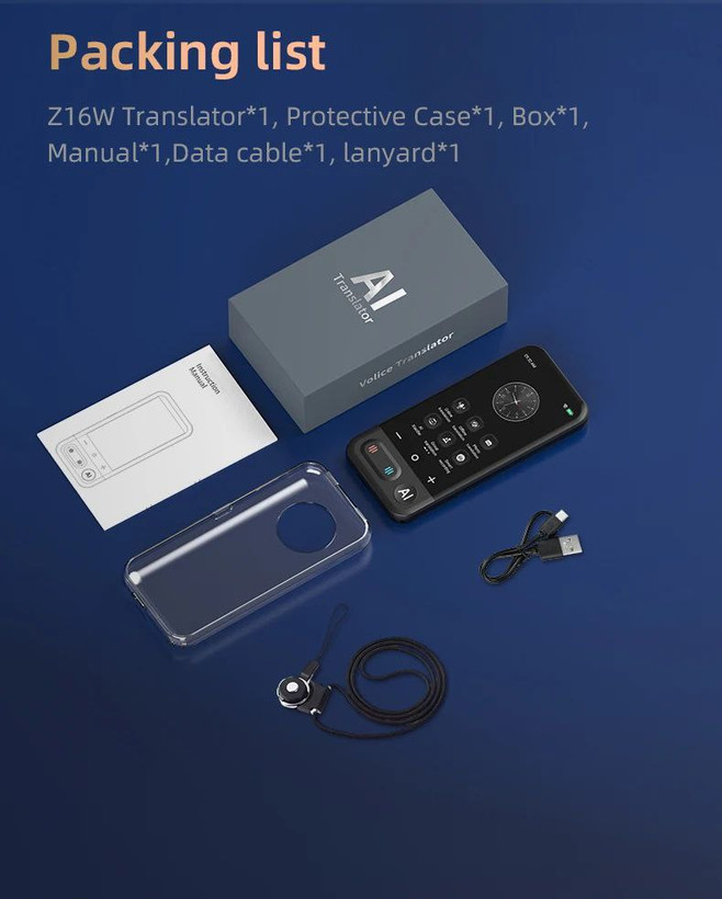 مترجم هوش مصنوعی Z16 آفلاین و آنلاین