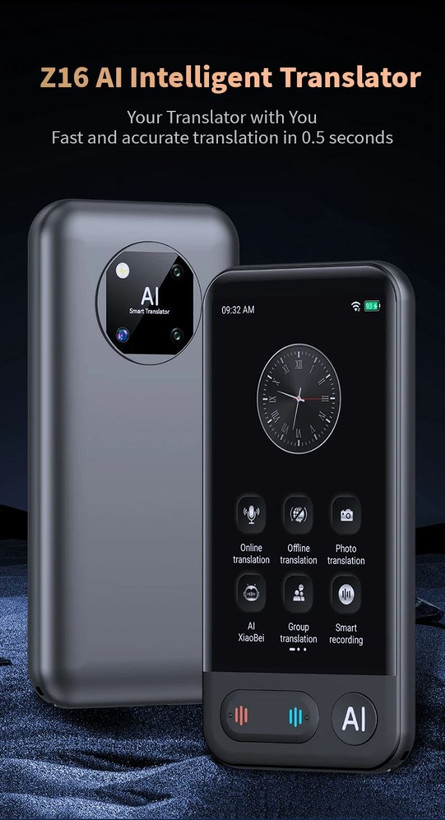مترجم هوش مصنوعی Z16 آفلاین و آنلاین