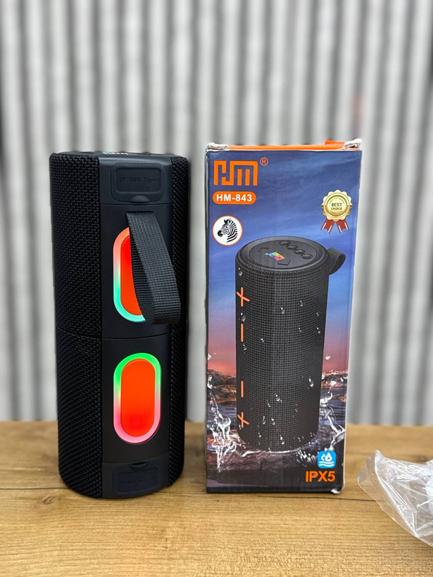 اسپیکر بلوتوثی قابل حمل HM مدل HM-843