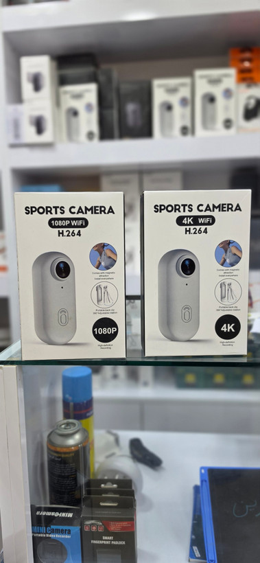 دوربین اکشن ورزشی sport camera مدل 4k و 1080 پک کامل