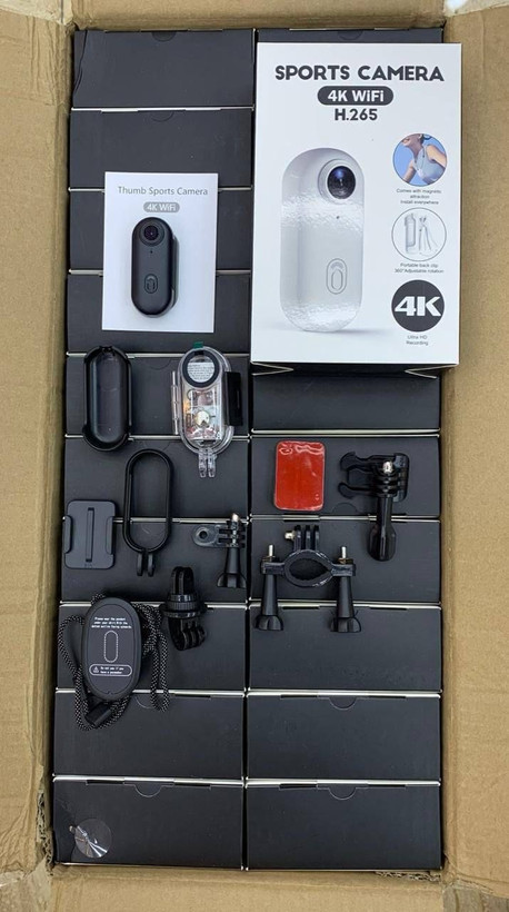 دوربین اکشن ورزشی sport camera مدل 4k و 1080 پک کامل