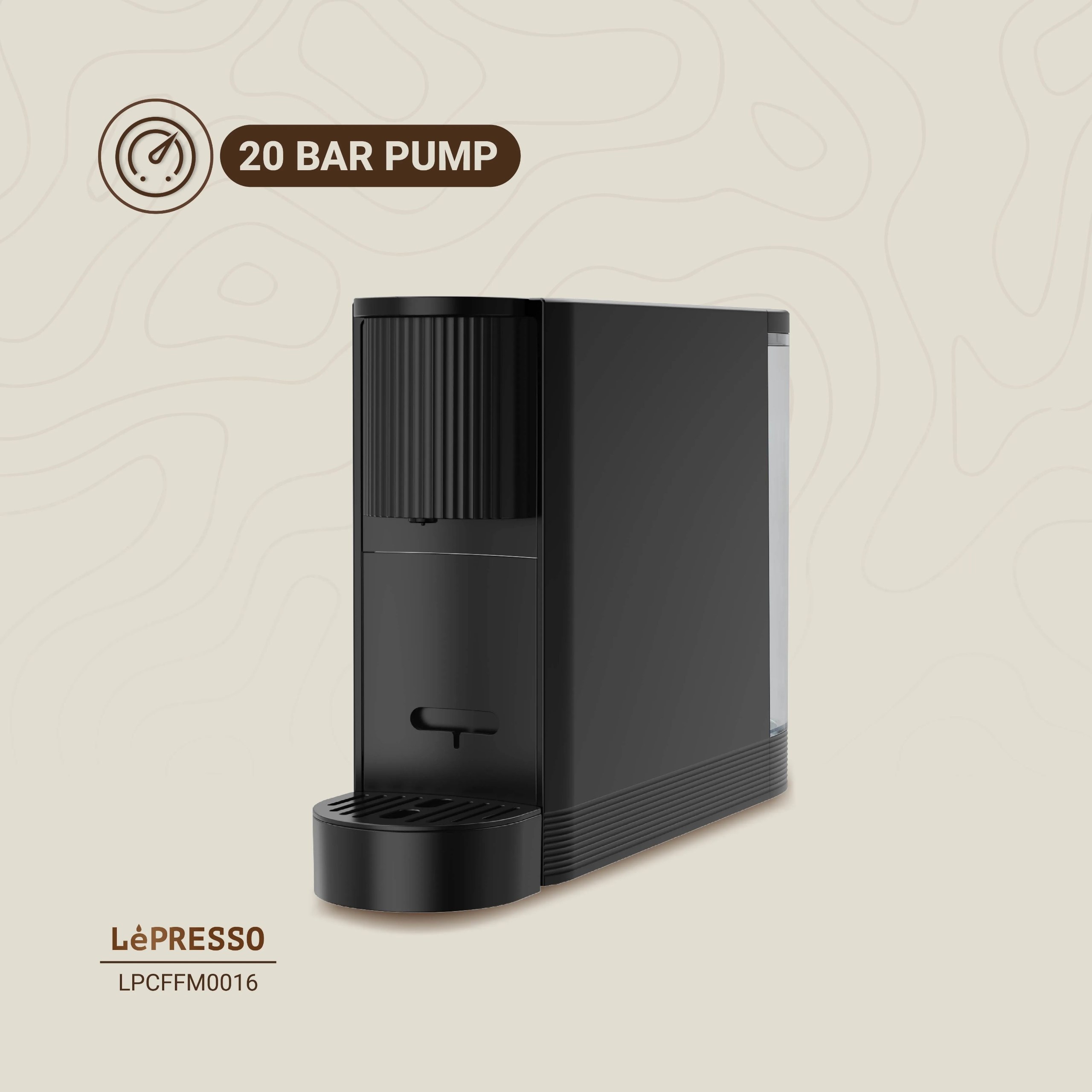 دستگاه اسپرسوساز کپسولی برند LePRESSO مدل LPCFFM0016